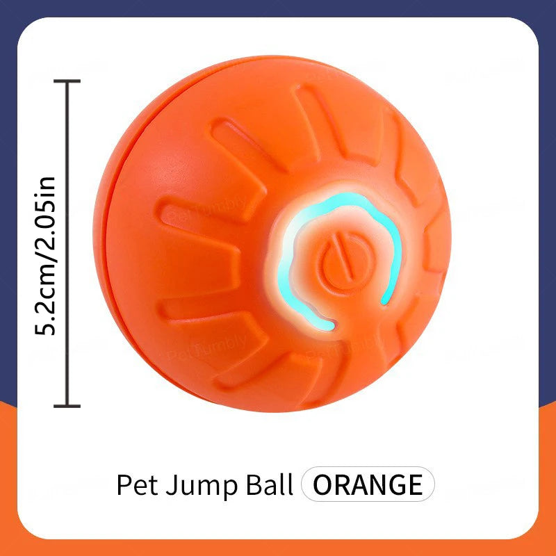 Automatic Moving Dog Ball Toy – Smart Rechargeable Interactive Pet Ball for Endless Play